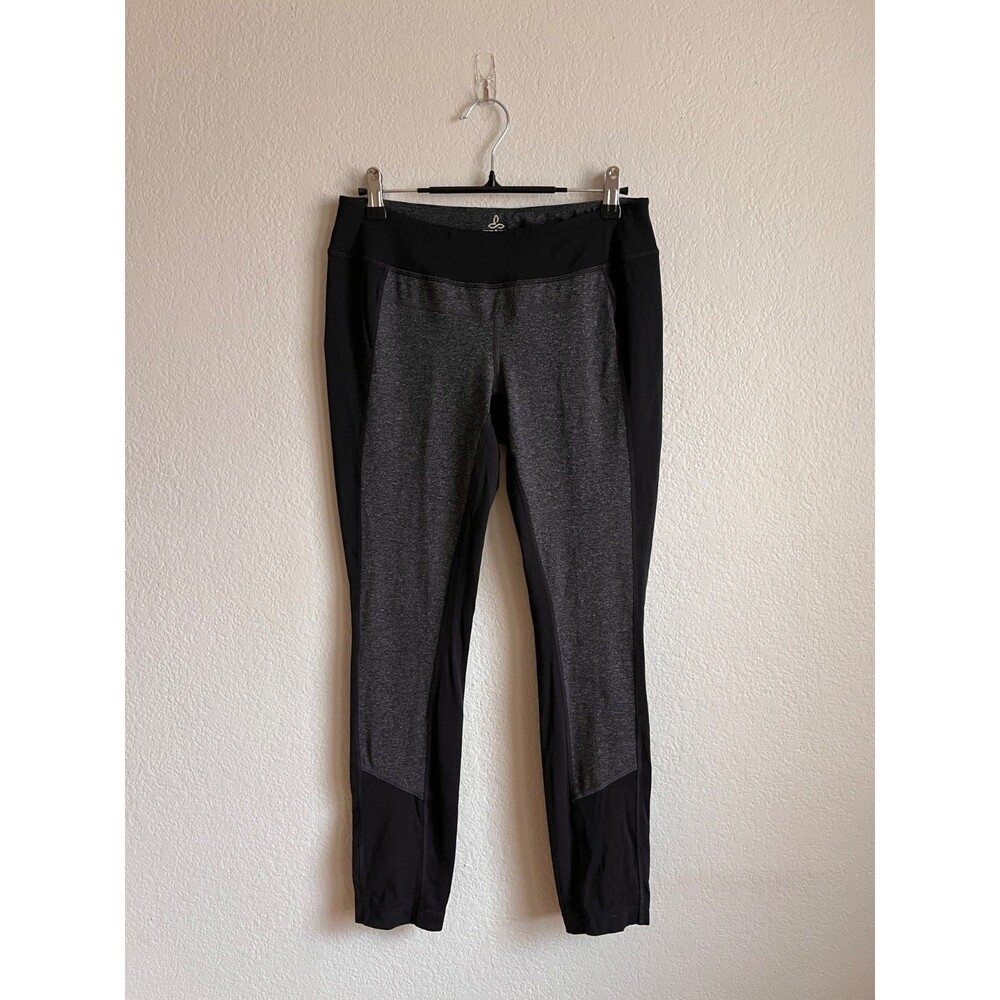 prAna Women's Gabi Legging in Charcoal/Black Size MEDIUM